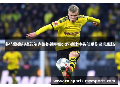 多特蒙德前锋菲尔克鲁格德甲鲁尔区德比中头部受伤紧急离场